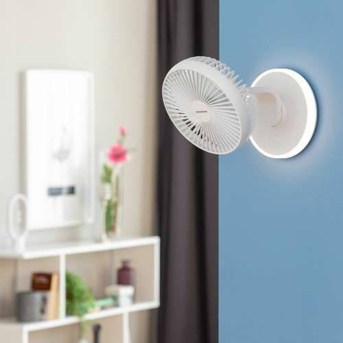 Punjivi Ventilator za Pisaći Stol s LED svjetlom FanLed InnovaGoods Ø6,6’’ 4000 mAh Cijena