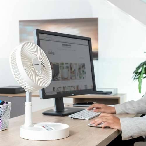 Sklopivi Punjivi Ventilator 3 u 1 Fandle InnovaGoods Ø7,7’’ 7200 mAh Cijena