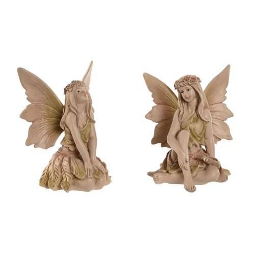 Ukrasna figura Home ESPRIT Pisana (2 kom.) Cijena