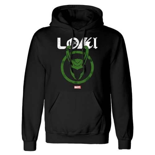 Dječja Majica s Kapuljačom Marvel Distressed Logo Crna Cijena