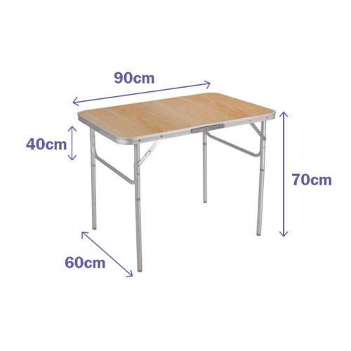Sklopivi stol Marbueno 90 x 30/70 x 60 cm Pisana Cijena