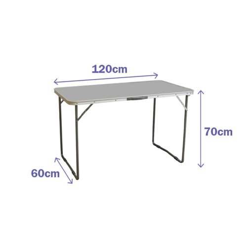 Sklopivi stol Marbueno 120 x 70 x 60 cm Pisana Cijena