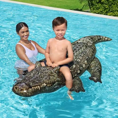 Figura na napuhavanje za bazen Bestway Krokodil 193 x 94 cm 78 x 184 x 38 cm Cijena