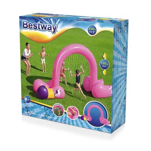 Igračka Prskalica Raspršivač Vode Bestway Plastika 340 x 110 x 193 cm Ružičasti plamenac Cijena