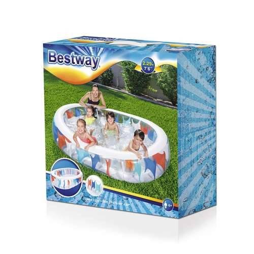Bazen na napuhavanje Bestway Pisana 229 x 152 x 51 cm Cijena