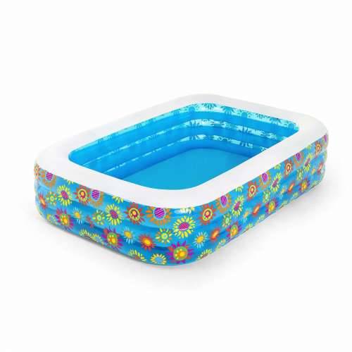 Dječiji bazen na napuhavanje Bestway Pisana 229 x 152 x 56 cm Cvjetni Cijena