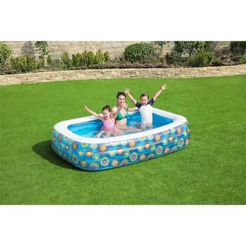Dječiji bazen na napuhavanje Bestway Pisana 229 x 152 x 56 cm Cvjetni Cijena