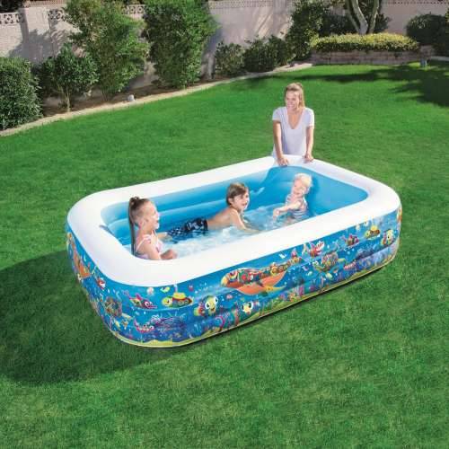 Dječiji bazen na napuhavanje Bestway Pisana 229 x 152 x 56 cm Cvjetni Cijena