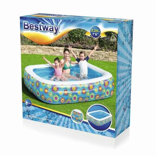 Dječiji bazen na napuhavanje Bestway Pisana 305 x 183 x 56 cm Cvjetni Cijena