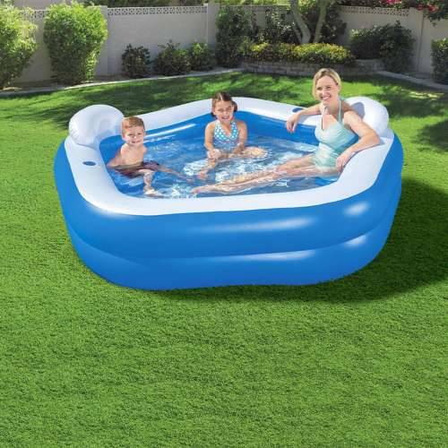 Dječiji bazen na napuhavanje Bestway Pisana 213 x 206 x 69 cm Cijena