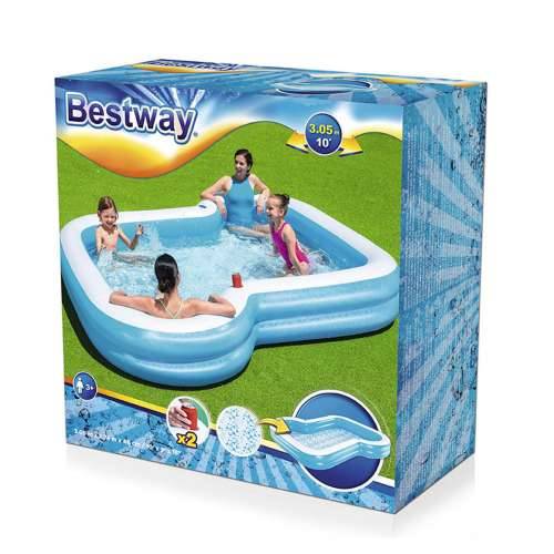 Dječiji bazen na napuhavanje Bestway Pisana 305 x 274 x 46 cm Cijena