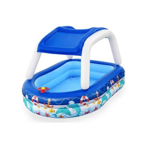 Dječiji bazen na napuhavanje Bestway Pisana 213 x 155 x 132 cm 175 x 262 x 51 cm Brod Cijena
