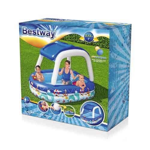Dječiji bazen na napuhavanje Bestway Pisana 213 x 155 x 132 cm 175 x 262 x 51 cm Brod Cijena