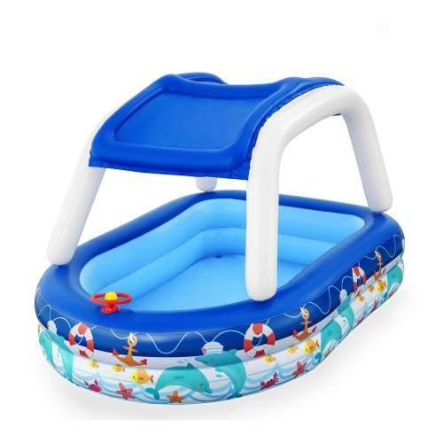 Dječiji bazen na napuhavanje Bestway Pisana 213 x 155 x 132 cm 175 x 262 x 51 cm Brod Cijena