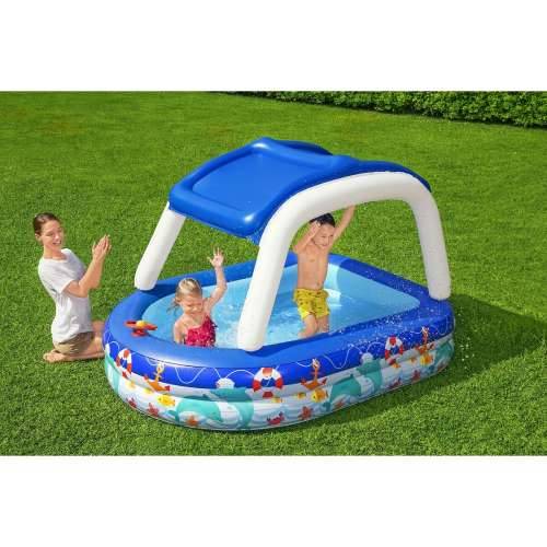 Dječiji bazen na napuhavanje Bestway Pisana 213 x 155 x 132 cm 175 x 262 x 51 cm Brod Cijena