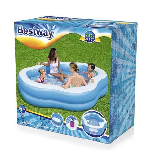 Bazen na napuhavanje Bestway Pisana 270 x 198 x 51 cm Cijena