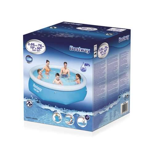 Bazen na napuhavanje Bestway Plava 3800 l 305 x 76 cm Cijena