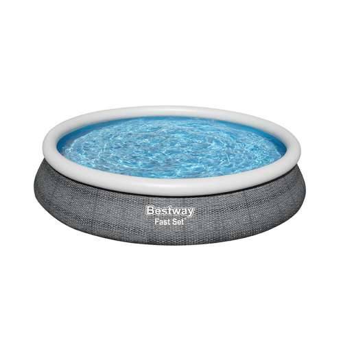 Bazen na napuhavanje Bestway Siva 9677 L 457 x 84 cm Cijena