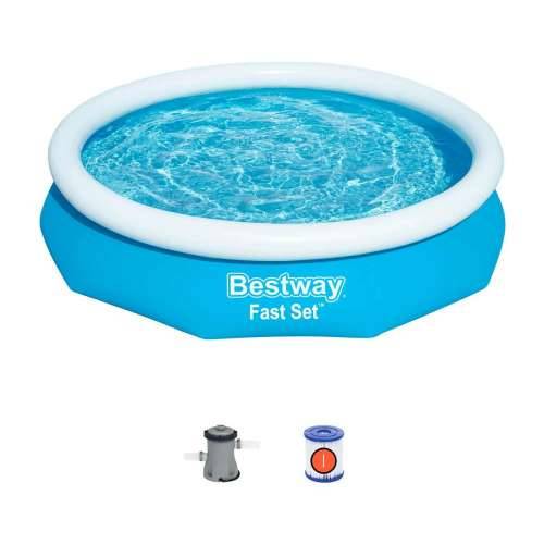 Bazen na napuhavanje Bestway Plava 3200 L 305 x 66 cm Cijena