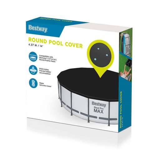 Pokrivači za bazene Bestway Crna Ø 427 cm Cijena