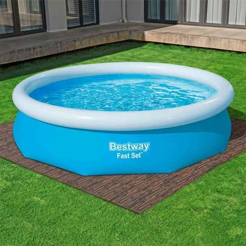 Zaštitni pod za rastavljive bazene Bestway 50 x 50 cm Drvo Cijena