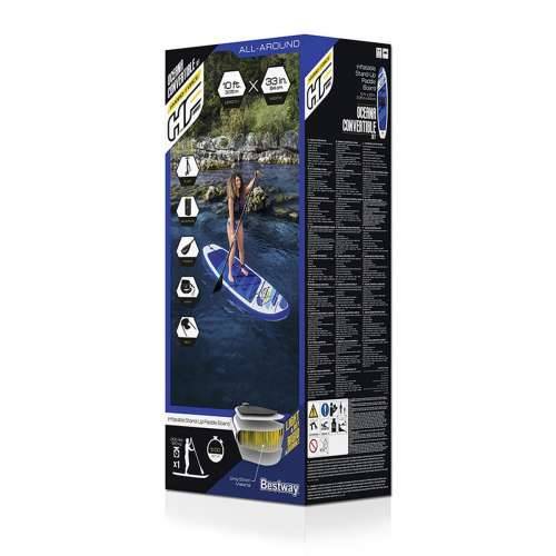 Daska za surfanje na napuhavanje s dodacima Bestway Hydro-Force Pisana 305 x 84 x 12 cm Cijena