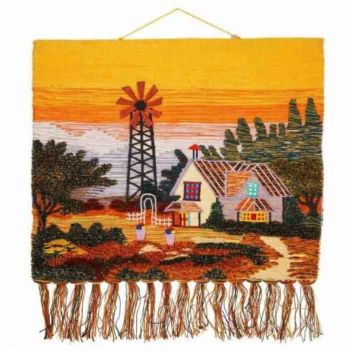 tapiserija Alexandra House Living Juta 100 x 80 cm rural Cijena