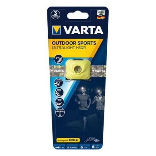 LED Svjetiljka za Glavu Varta H30R 300 lm IPX4 3 W Rumena Cijena