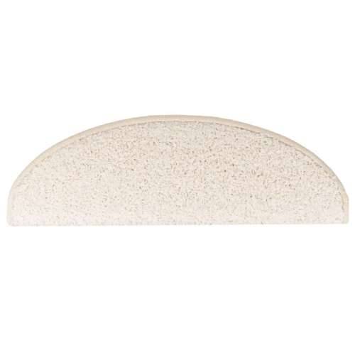 Tepisi za stepenice 15 kom bijeli 65 x 21 x 4 cm - Bijela 65 x 21 x 4 cm 15 Cijena