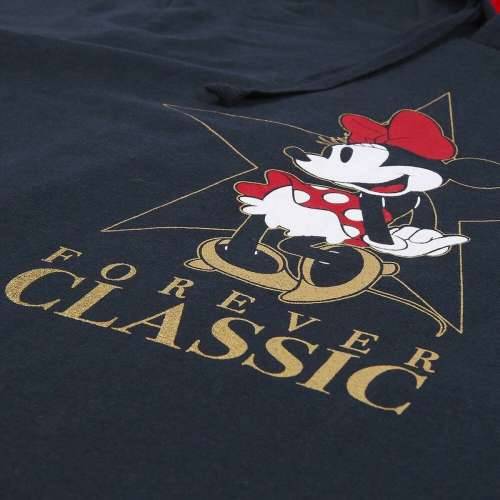 Ženska Majica s Kapuljačom Minnie Mouse Tamno plava Cijena
