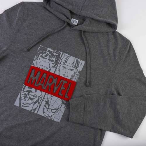 Muška Majica s Kapuljačom Marvel Siva Tamno sivo Cijena