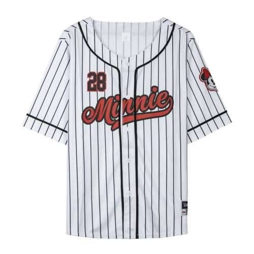 Sportska Majica Kratkih Rukava Minnie Mouse Baseball Uniseks Cijena
