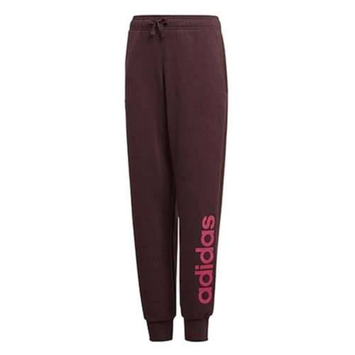 Dječji Donji Dio Trenirke Adidas YG Linear Crvena (Veličina 14-16 Godina EU - 170 UK) Cijena