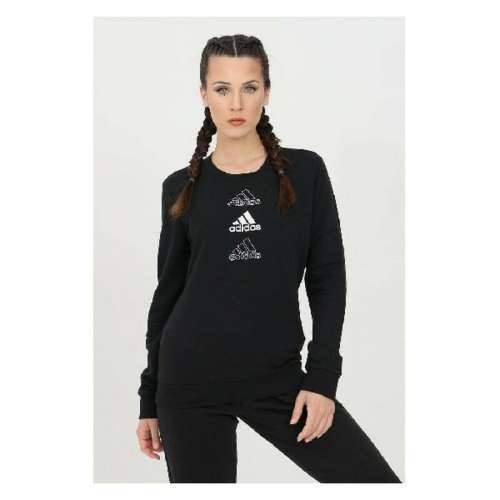 Ženska Majica bez Kapuljače Adidas W S SWT GL1400 Crna Cijena