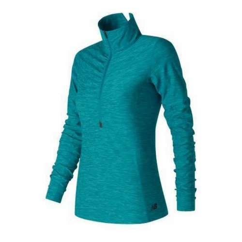 Ženska majica dugih rukava New Balance WT71102 Zelena (XS) Cijena