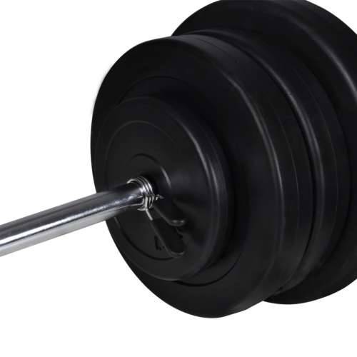 Klupa za vježbanje sa setom utega 60,5 kg Cijena