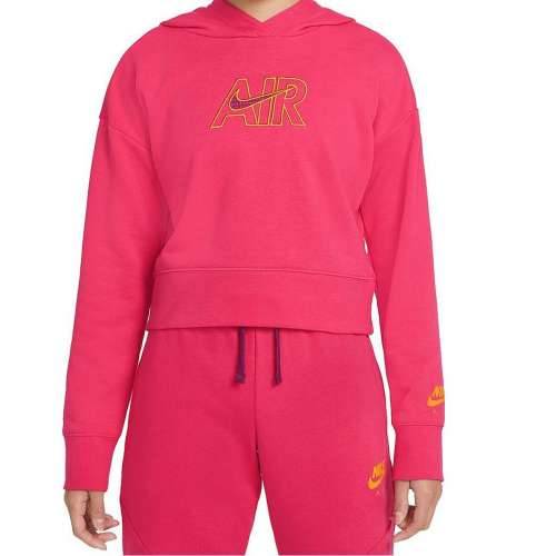 Gornji Dio Trenirke s Kapuljačom za Djevojčice  CROP HOODIE  Nike DM8372 666  Roza Cijena