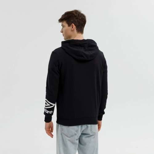Muška Majica s Kapuljačom FW TERRACE ZIP HOODIE Umbro 66063U 060 Crna Cijena