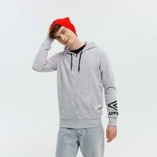 Muška Majica s Kapuljačom FW TERRACE ZIP HOODIE Umbro 66063U 263 Siva Cijena