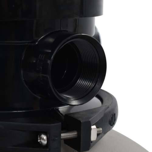 Pješčani filtar za bazen s ventilom s 4 položaja sivi 350 mm Cijena