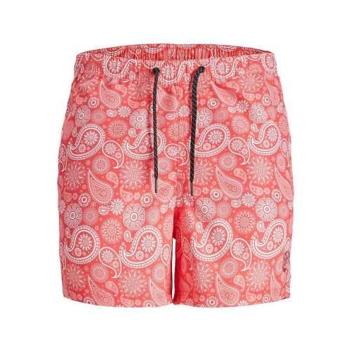 Muški Kupaći Kostim SQUAD Jack & Jones PAISLEY 12234512  Roza Cijena
