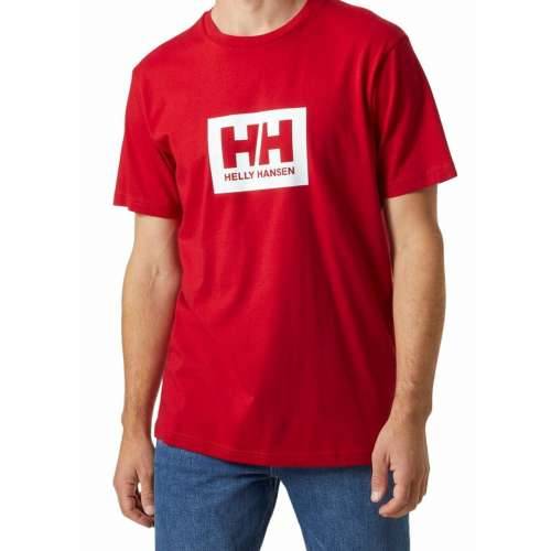 Muška Majica Kratkih Rukava  HH BOX T Helly Hansen 53285 162  Crvena Cijena