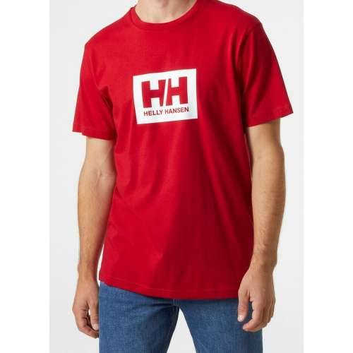 Muška Majica Kratkih Rukava  HH BOX T Helly Hansen 53285 162  Crvena Cijena