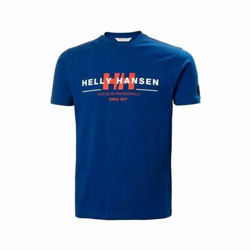 Muška Majica Kratkih Rukava NORD GRAPHIC Helly Hansen 53763 607  Plava Roza Cijena