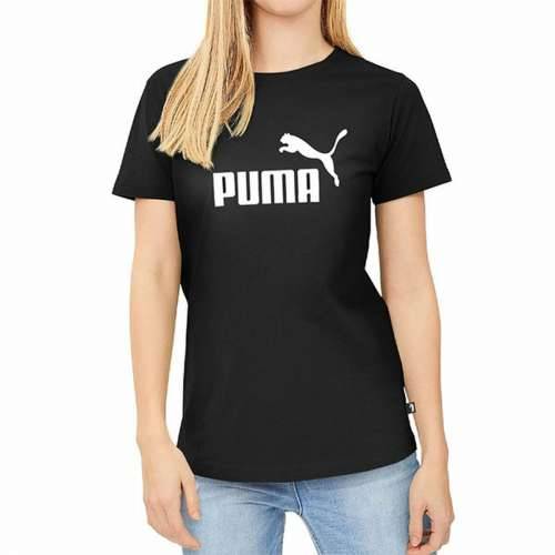 Ženska Majica Kratkih Rukava Puma LOGO TEE 586774 01 Crna Cijena