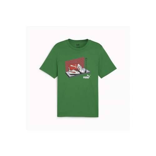 Muška Majica Kratkih Rukava Puma SNEAKER BOX TEE 680175 86 Zelena Cijena