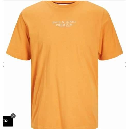 Muška Majica Kratkih Rukava Jack & Jones JPRBLUARCHIE SS TEE 12217167 Oranžna Cijena