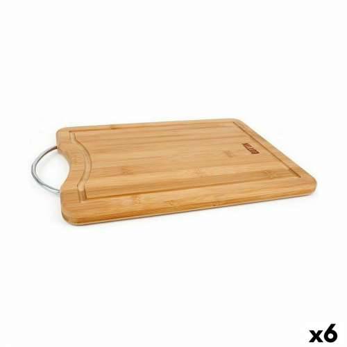 Daska za rezanje Quttin Smeđa Srebrna Bambus 39,5 x 30 x 1,5 cm (6 kom.) Cijena
