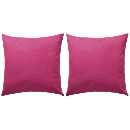 Vrtni jastuci 2 kom 45 x 45 cm ružičasti Cijena