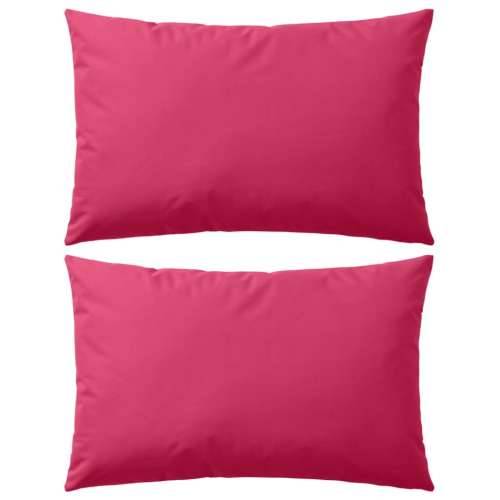 Vrtni jastuci 2 kom 60 x 40 cm ružičasti Cijena